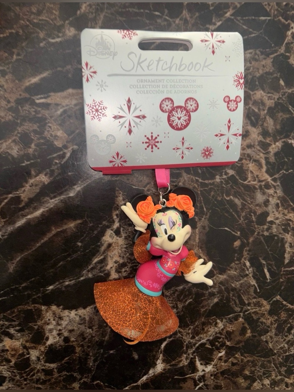 Disney Minnie Ornament Epcot Mexico Pavilion